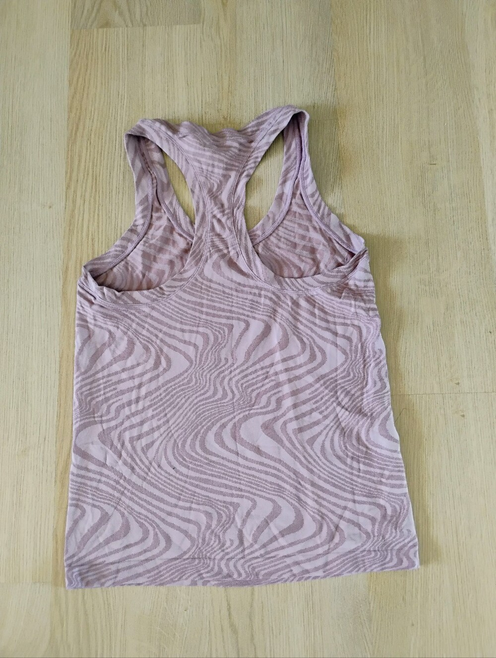 Athleta Dusty Rose Patterned Racerback Tank - Picture 3 of 3